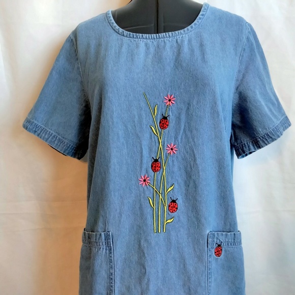 Denim Dress - Picture 4 of 12